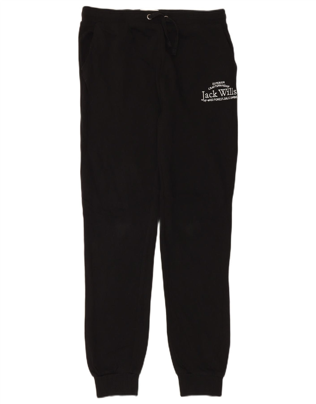 Jack Wills Boys Graphic αθλητική φόρμα παντελόνι Joggers 15-16 ετών Μαύρο