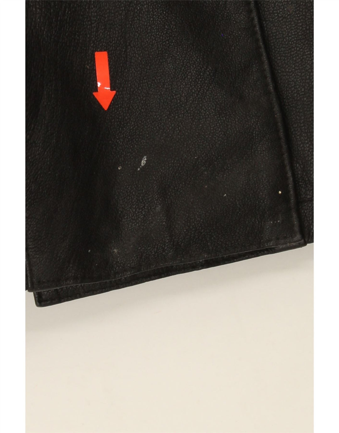 CLASSIC Womens Leather Coat UK 12 Medium Black Leather Vintage CLASSIC and Second-Hand CLASSIC from Messina Hembry 
