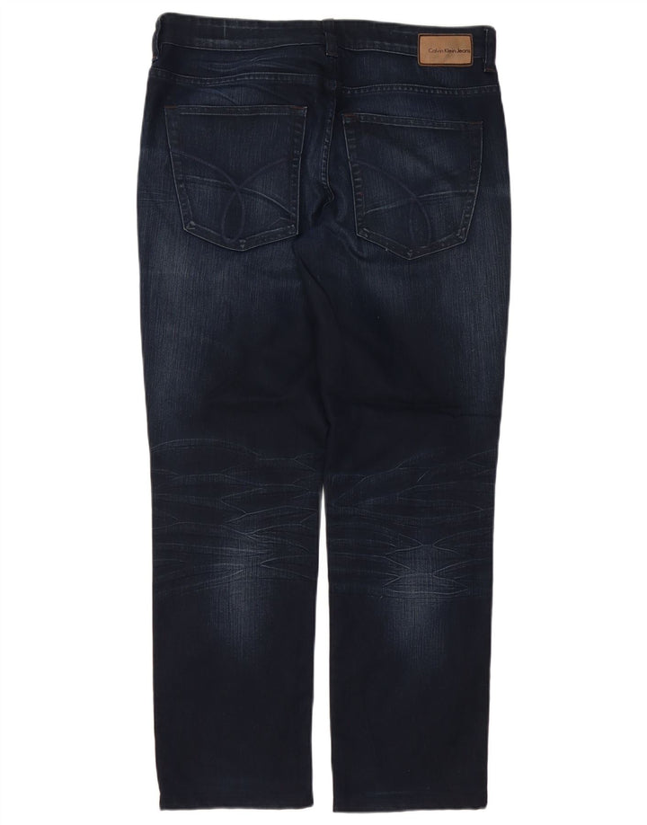 Ανδρικό τζιν Calvin Klein Regular Slim W32 L30 Blue