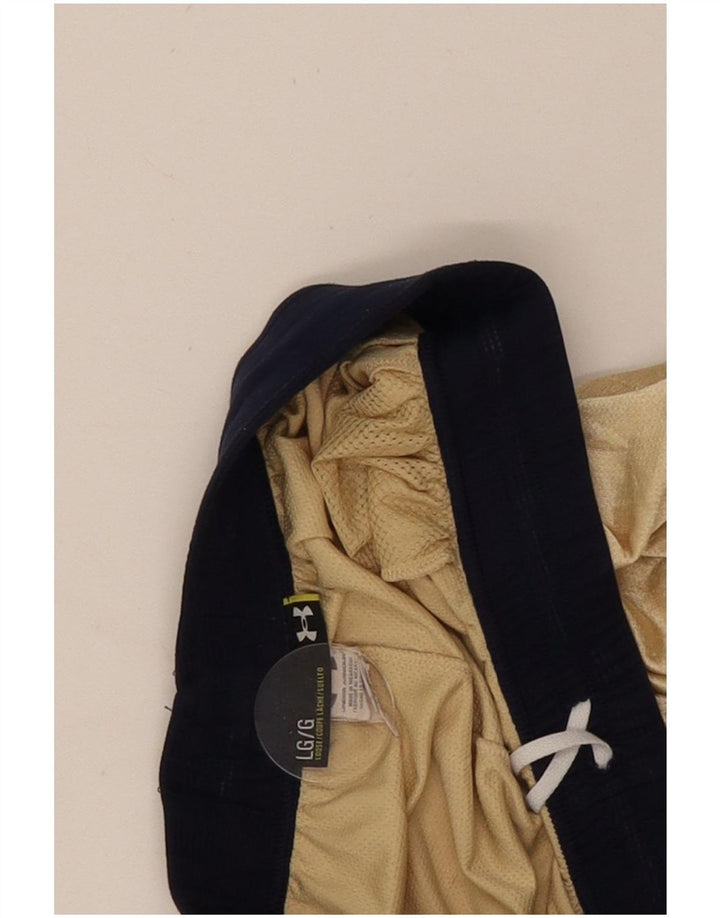 Ανδρικό γραφικό αθλητικό σορτς Under Armour Μεγάλο χρυσό πολυεστέρα