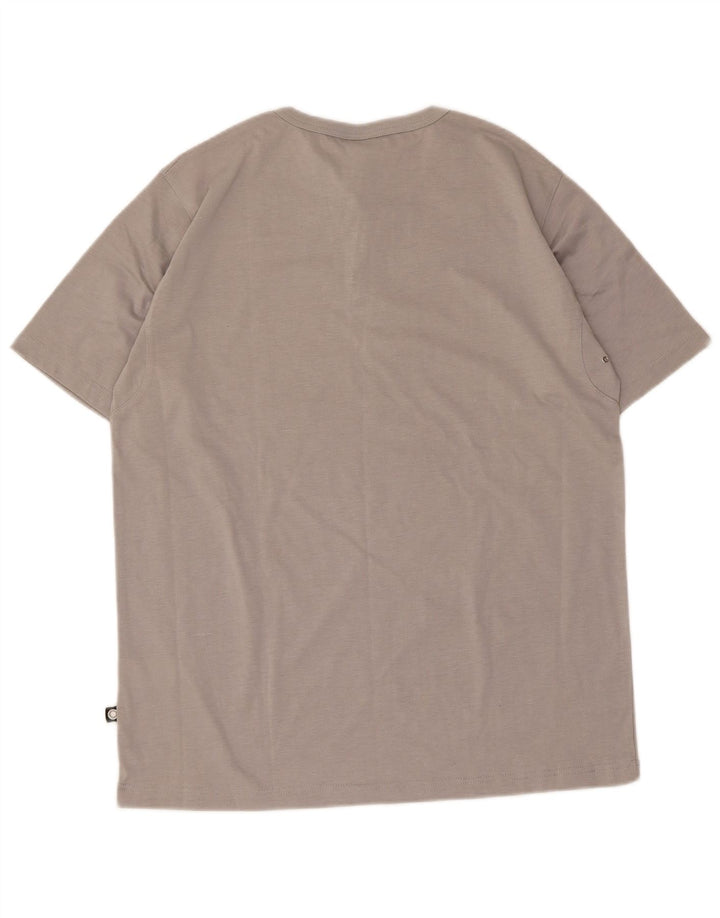 Vintage Ανδρικό T-Shirt Top Medium Grey Polyester