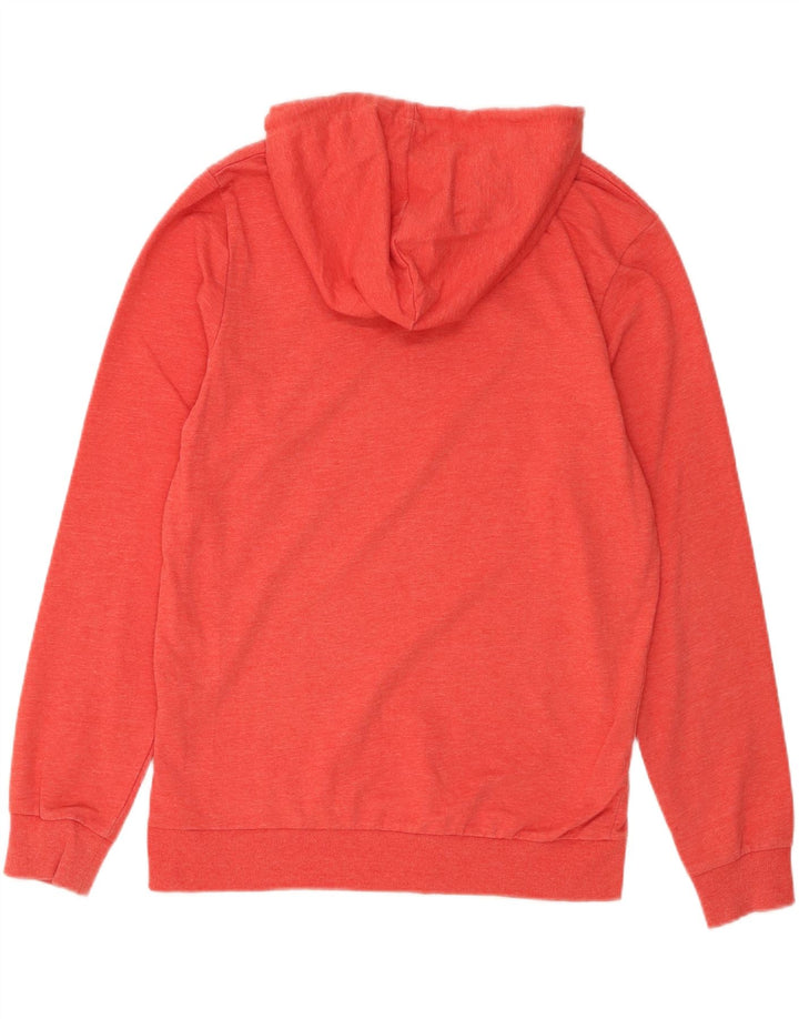 JACK & JONES Mens Graphic Hoodie Jumper Large Pink Polyester Vintage Jack & Jones and Second-Hand Jack & Jones from Messina Hembry 
