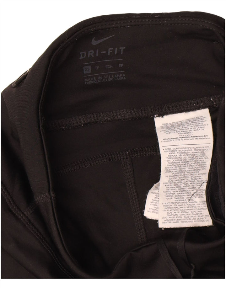 Nike Γυναικεία κολάν Dri Fit UK 6 XS Μαύρο Πολυεστέρας