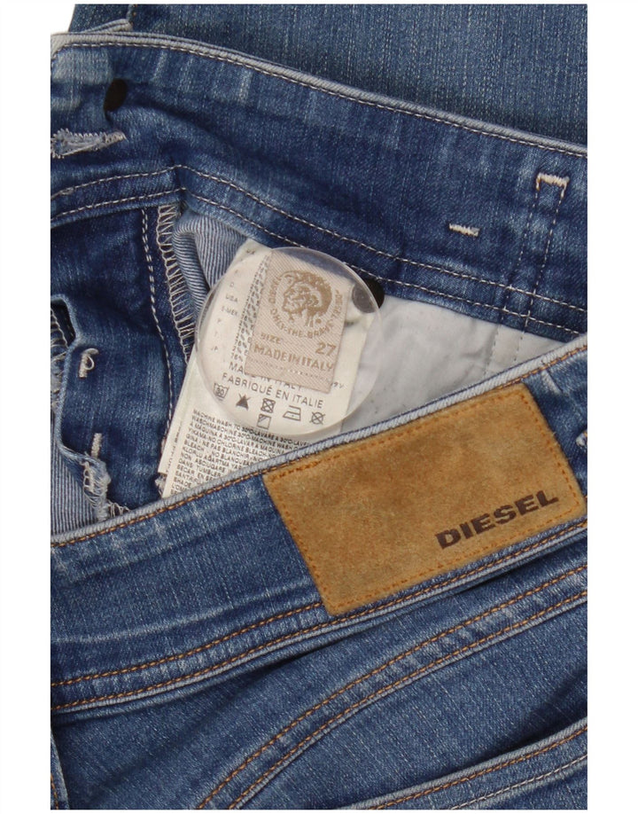Diesel Γυναικείο Slim Jeans W27 L32 Μπλε βαμβακερό