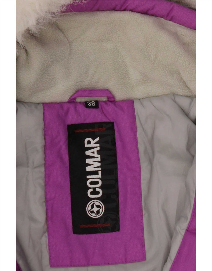 Colmar γυναικείο μπουφάν σκι με κουκούλα EU 38 Medium Purple Colorblock Polyamide