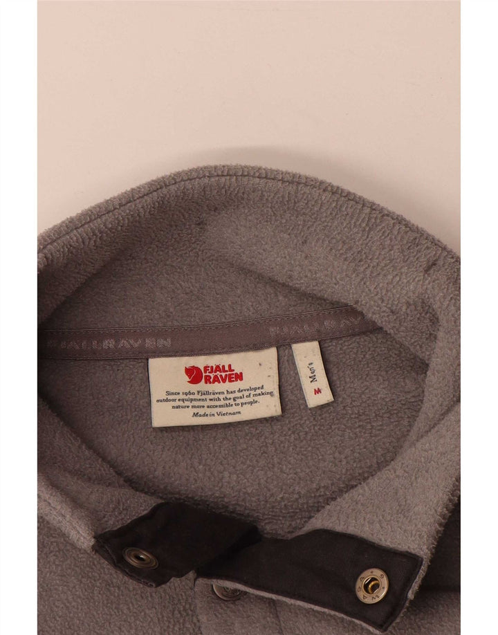 Fjall Raven Ανδρικά κουμπιά Fleece Jumper Medium Grey