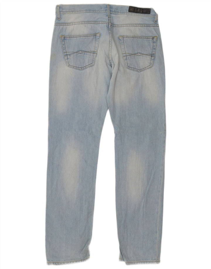 Zara Ανδρικό τζιν ίσιο EU 42 Large W32 L32 Blue