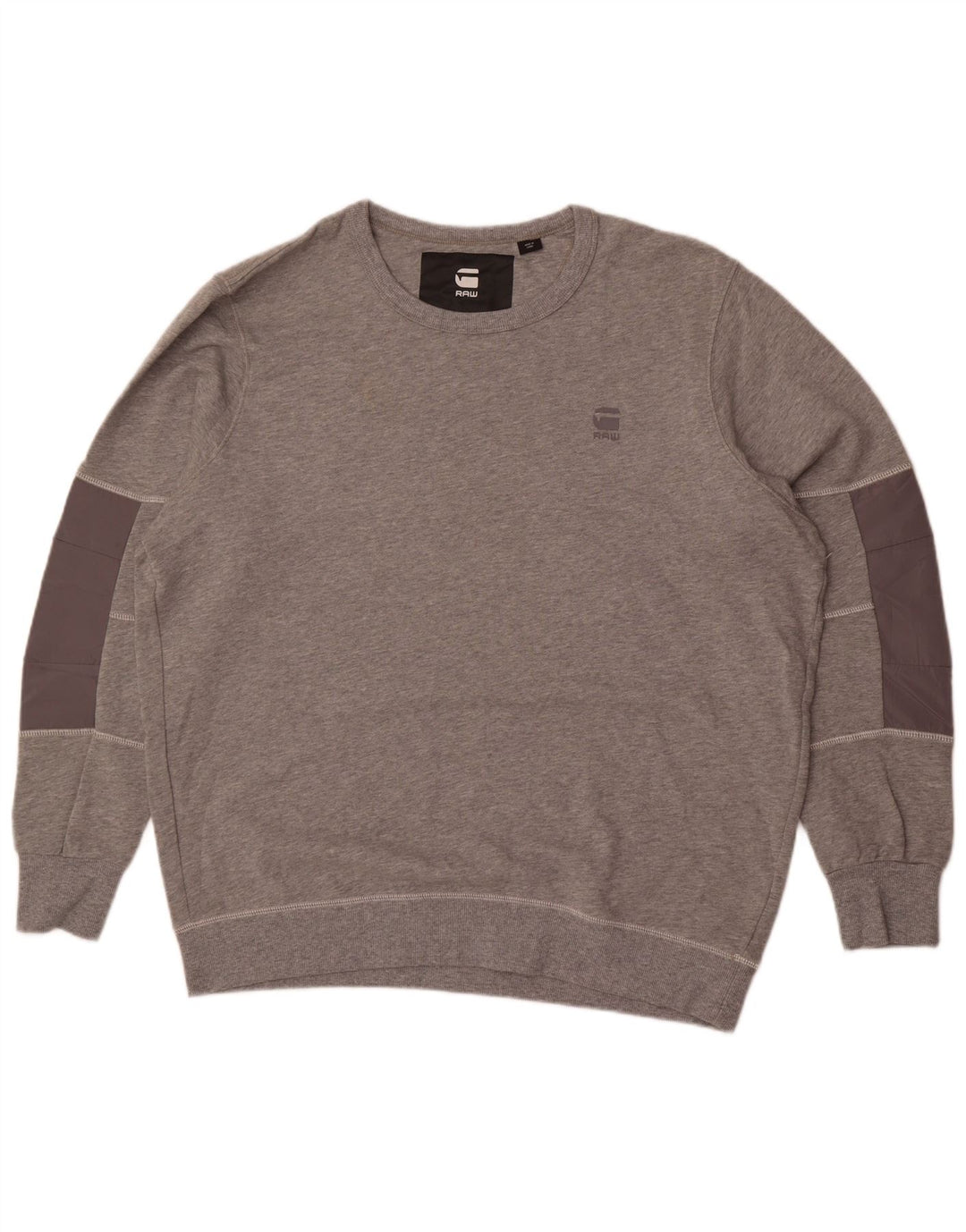 Ανδρικό φούτερ G-Star Jumper 2XL Γκρι Colourblock Βαμβακερό