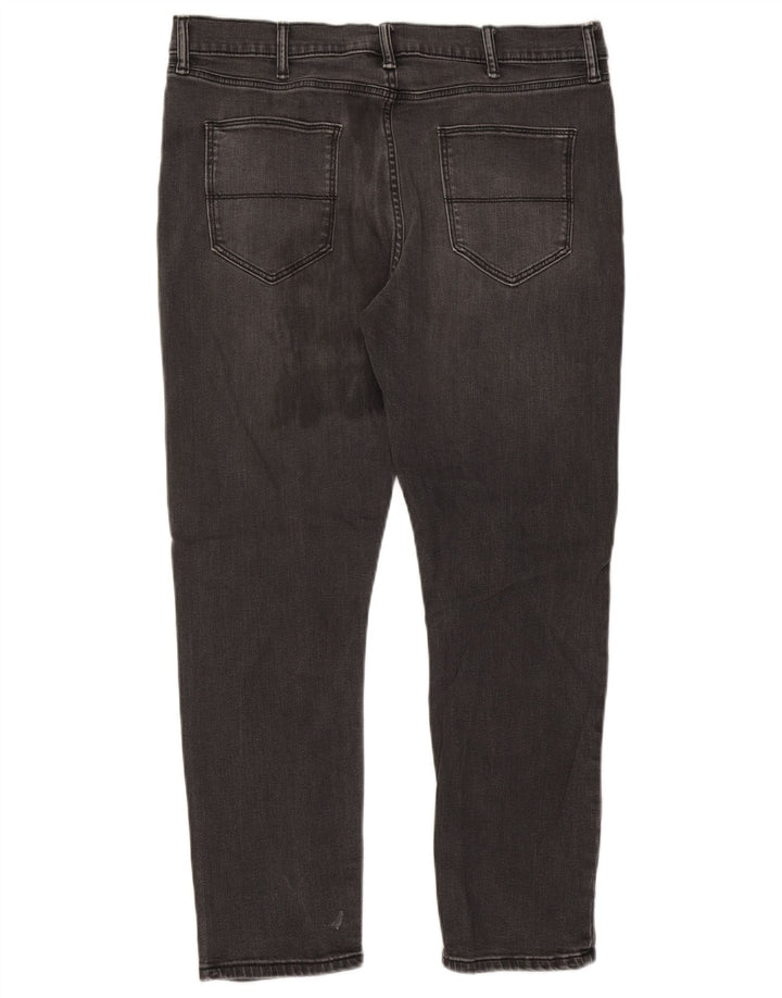 Marks & Spencer Ανδρικό Slim Jeans W36 L27 Μαύρο βαμβακερό