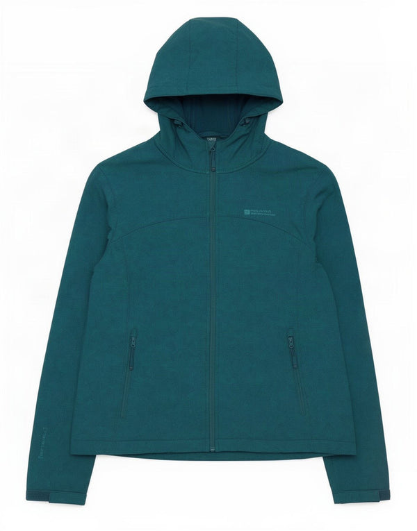 Mountain Warehouse Γυναικείο Αντιανεμικό Μπουφάν UK 18 XL Blue Geometric