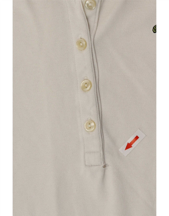 Γυναικείο πουκάμισο Polo Lacoste Νούμερο 38 Medium White