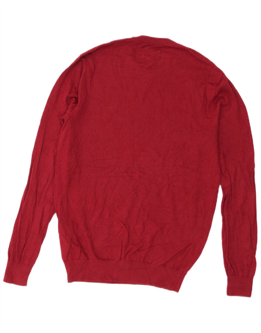 Ανδρικό πουλόβερ Jack Wills Regular Fit Crew Neck Jumper Μεσαίο κόκκινο βαμβακερό