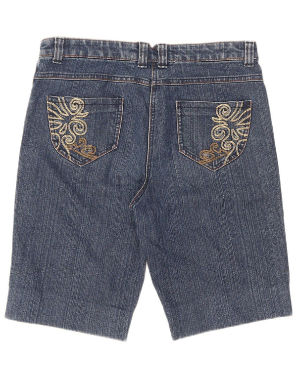 M&Co Γυναικείο τζιν σορτς UK 12 Medium W32 Μπλε βαμβακερό