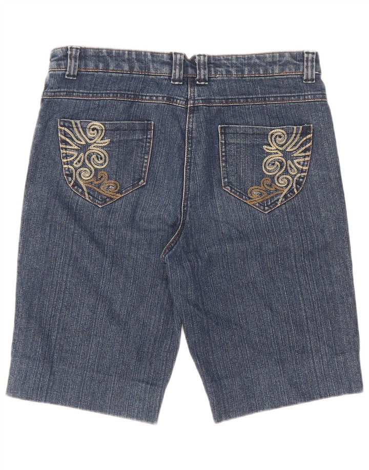 M&Co Γυναικείο τζιν σορτς UK 12 Medium W32 Μπλε βαμβακερό