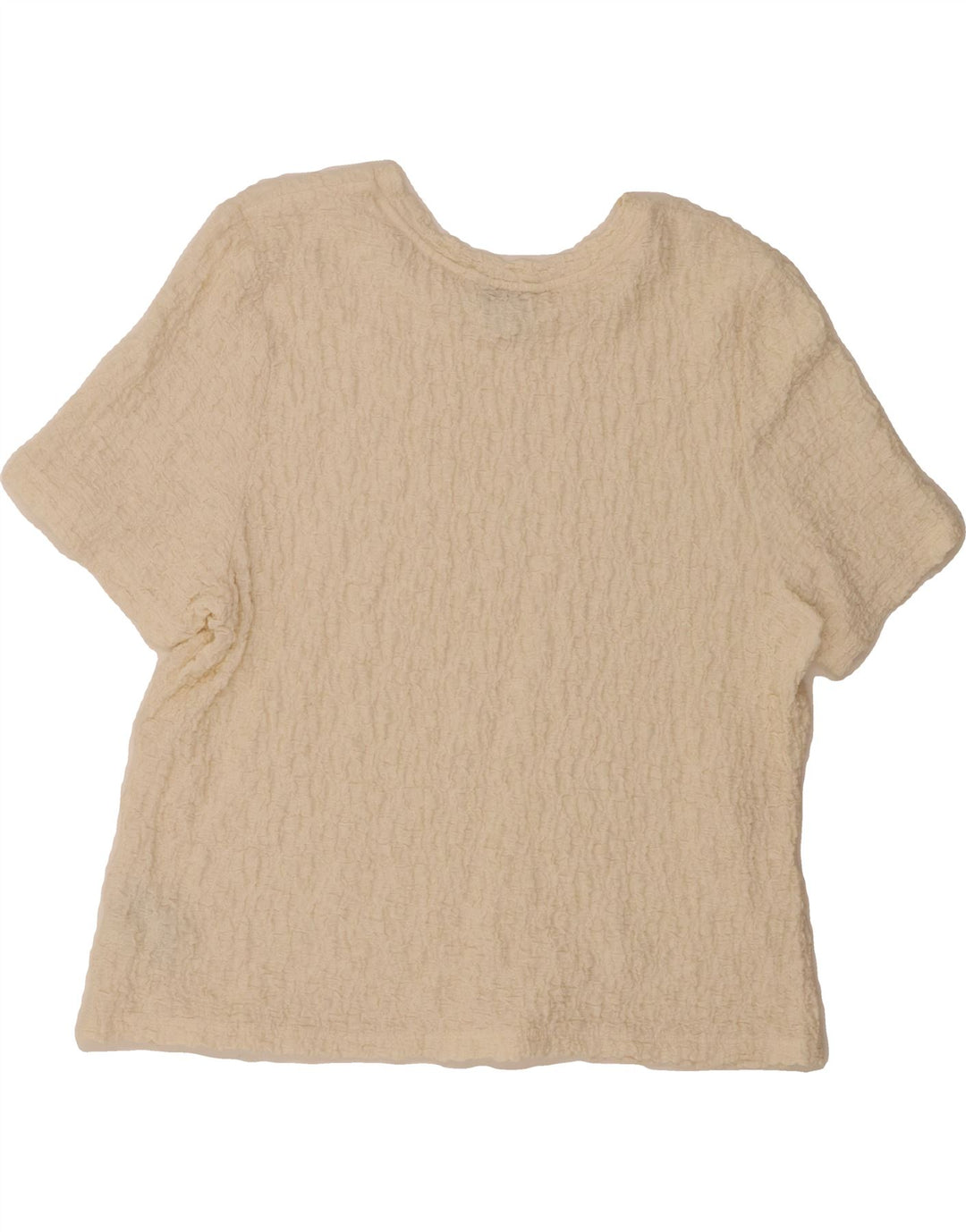 MARKS & SPENCER Womens Blouse Top UK 20 2XL White Cotton Vintage Marks & Spencer and Second-Hand Marks & Spencer from Messina Hembry 