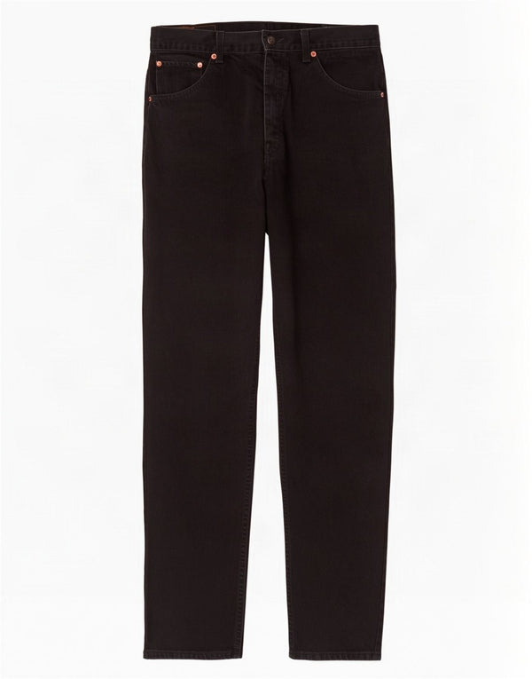 Levi's Mens 521 Tapered Jeans W36 L32 Μαύρο βαμβακερό