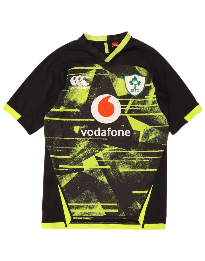 Canterbury Ανδρικό T-Shirt IRFU γραφικό επάνω μικρό μαύρο γεωμετρικό πολυεστέρα