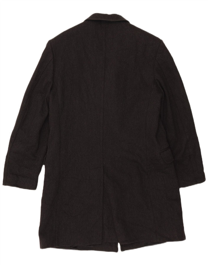 Ανδρικό πανωφόρι Fay UK 38 Medium Grey Ψαροκόκκαλο