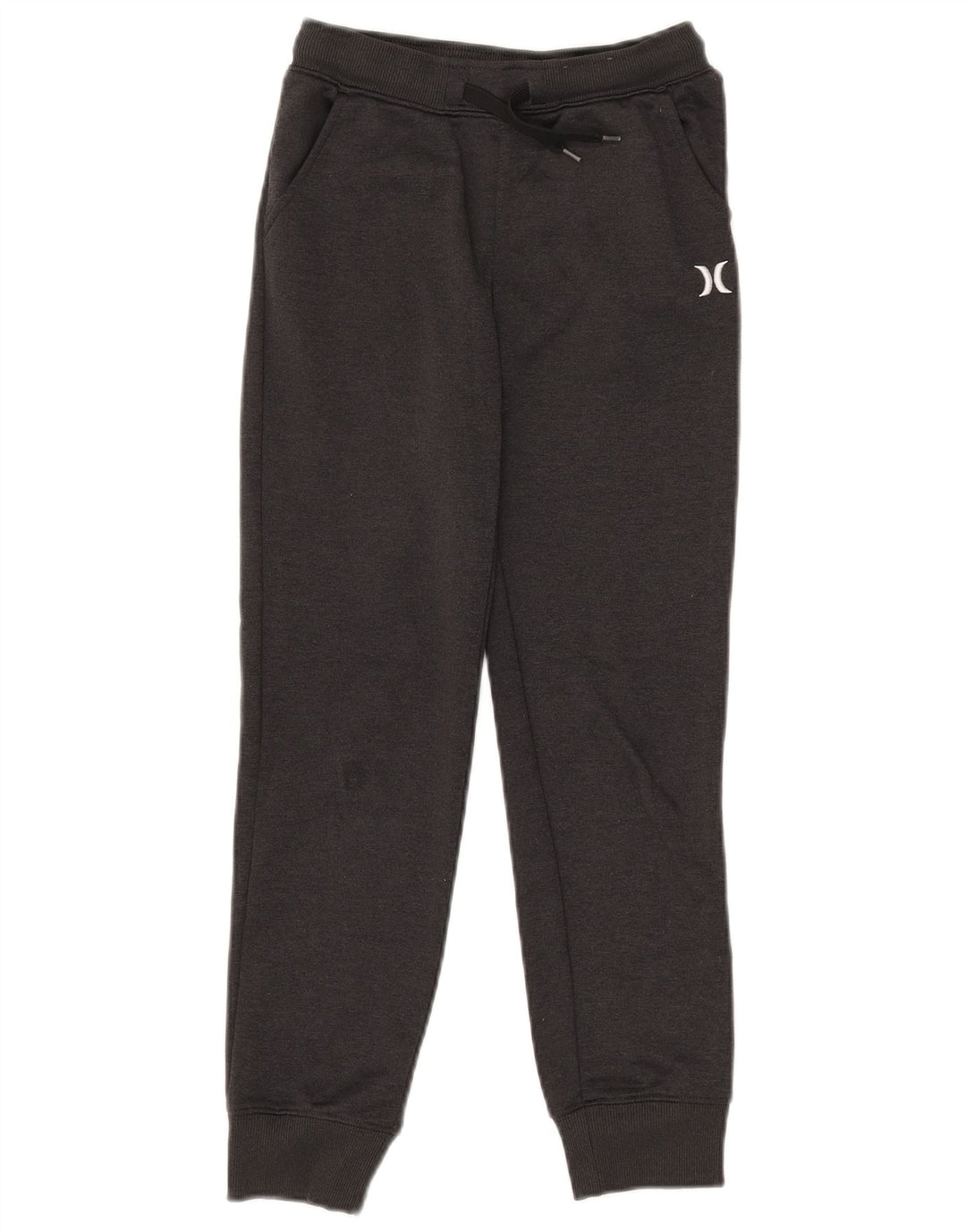 Hurley Boys Tracksuit Trousers Joggers 10-11 Years Medium Grey Polyester