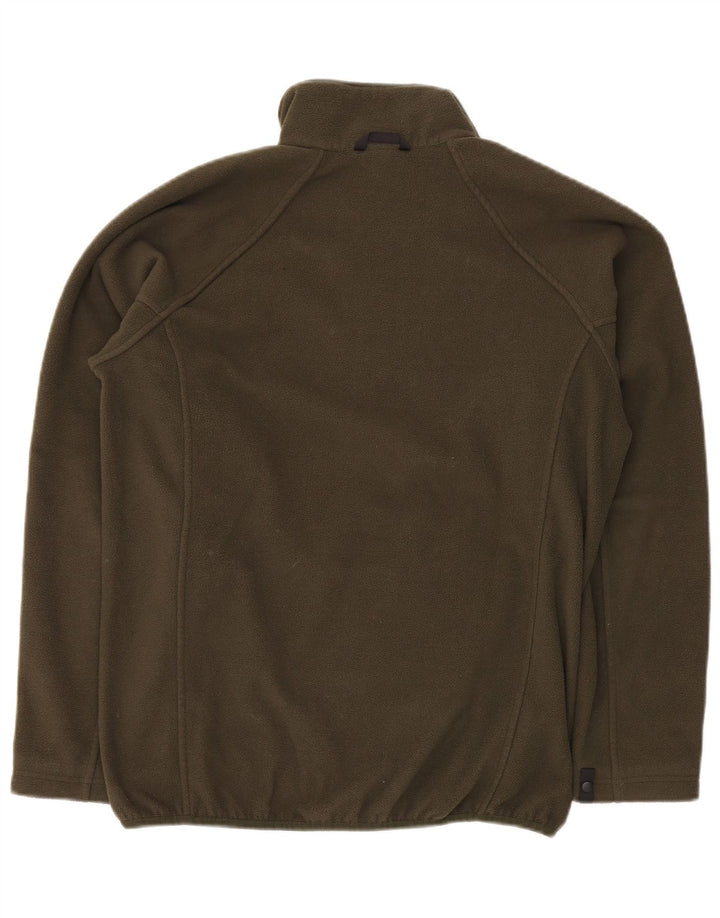 THE NORTH FACE Ανδρικό Fleece Jacket UK 36 Small Khaki Polyester