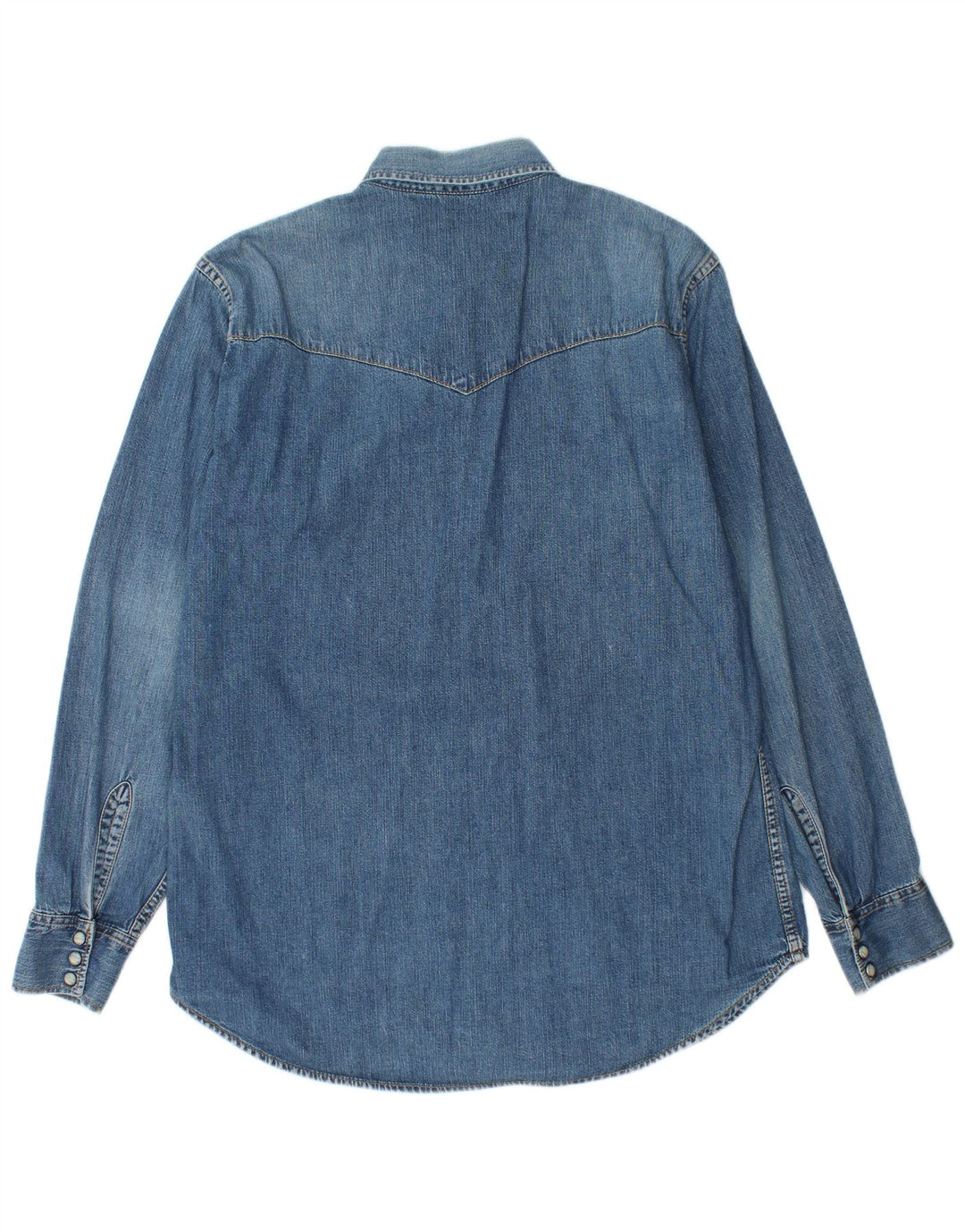 Ανδρικό τζιν πουκάμισο Lee, μεσαίο μπλε βαμβακερό