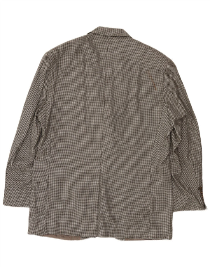 Ralph Lauren Ανδρικό σακάκι 2 κουμπιών UK 42 Large Grey Houndstooth