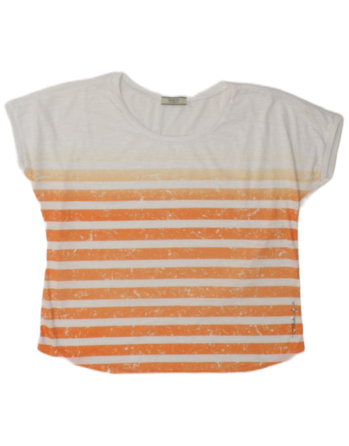 Guess Γυναικείο T-Shirt Top UK 14 Medium White Ride