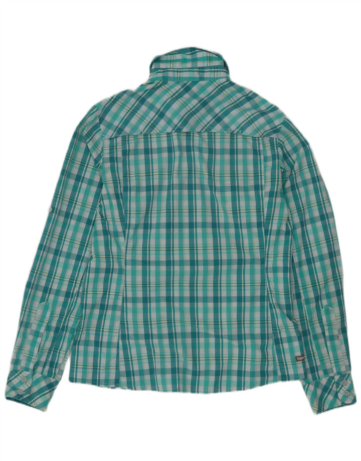 The North Face γυναικείο πουκάμισο UK 10 Small Green Check Nylon