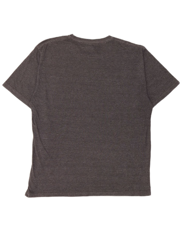 Ανδρικό γραφικό T-Shirt Saltrock Top 2XL Γκρι βαμβακερό