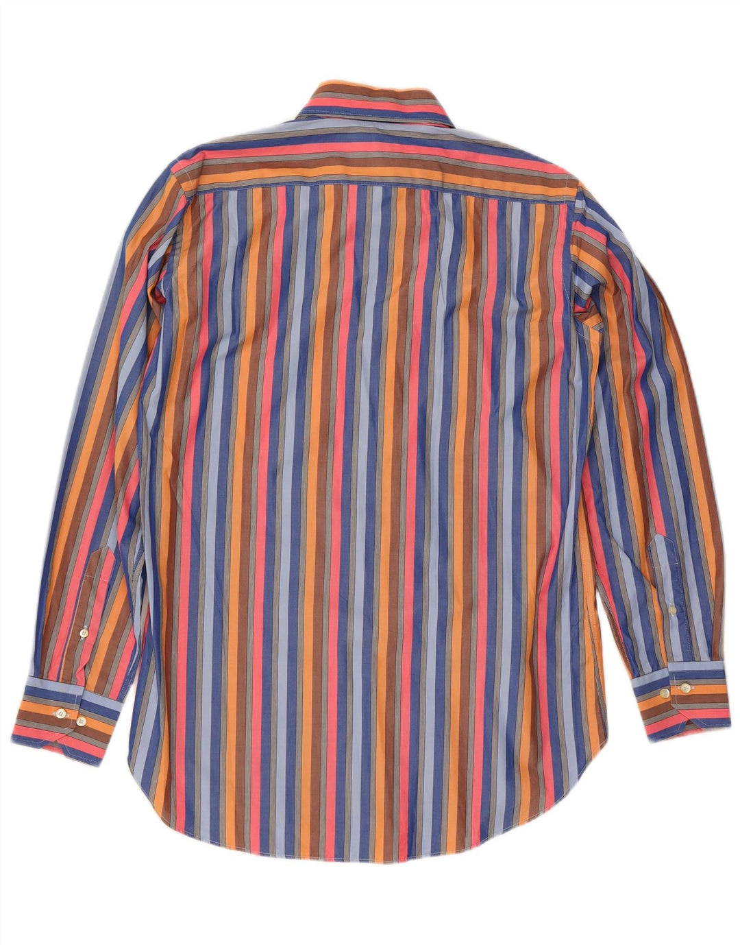 ETRO Mens Milano Shirt Large Multicoloured Striped