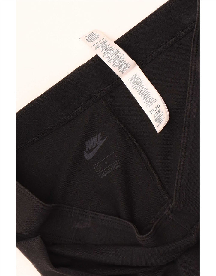 Γυναικείο κολάν Nike UK 14 μεγάλο μαύρο βαμβακερό