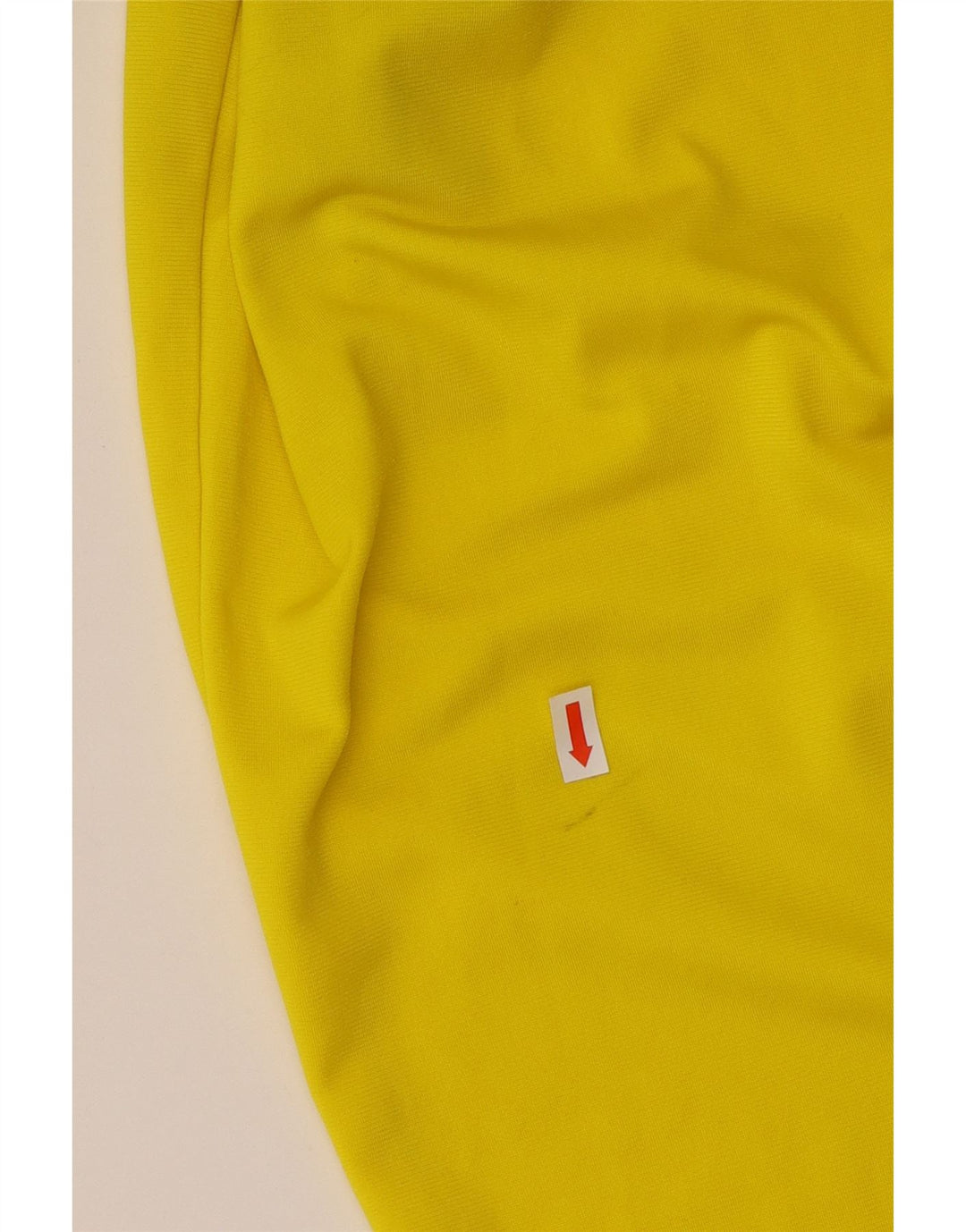 Γυναικεία αθλητική φόρμα ADIDAS Παντελόνι UK 8 Small Yellow Polyester