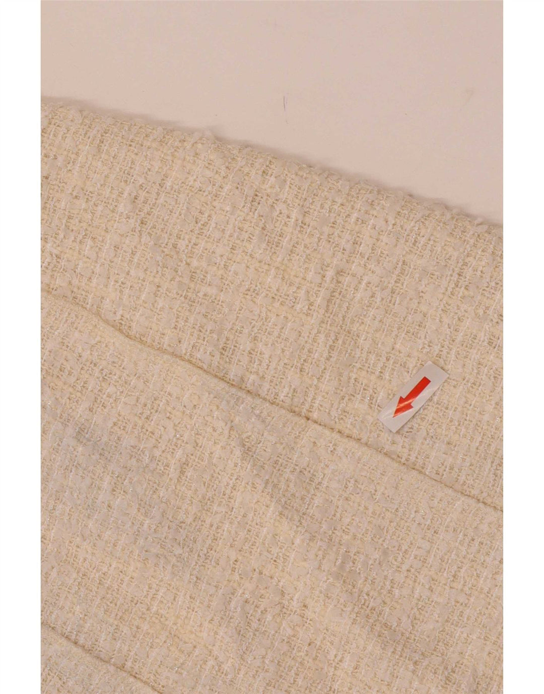 Zara Γυναικεία Μίνι Φούστα XS W24 Off White Polyester