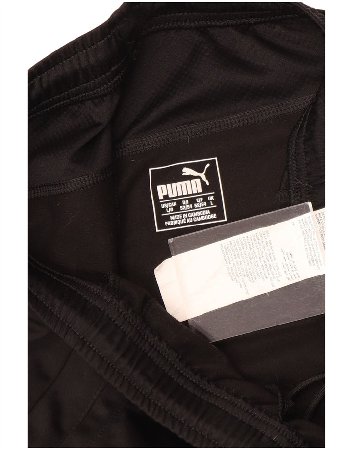 Ανδρική αθλητική φόρμα Puma Graphic Παντελόνι Μαύρο Πολυεστέρα