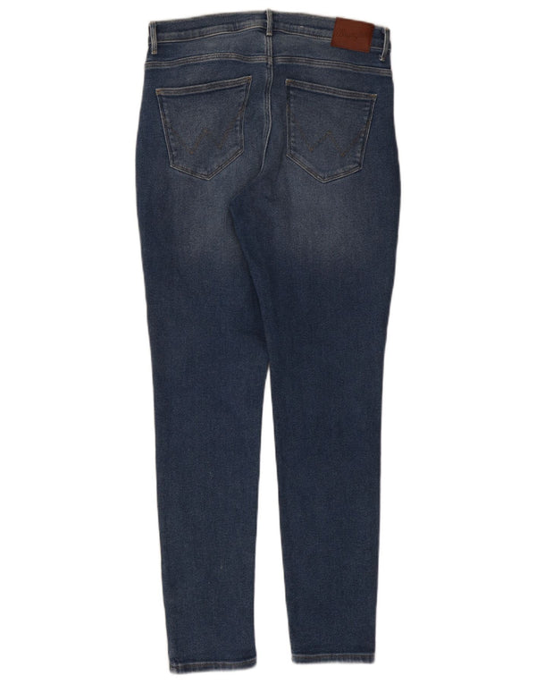 Wrangler Γυναικείο Ψηλό Skinny Jeans W31 L29 Μπλε βαμβακερό