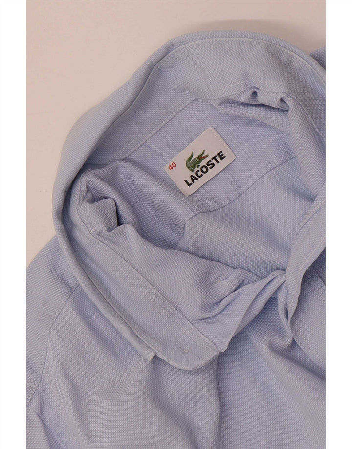 Ανδρικό πουκάμισο Lacoste νούμερο 40 Medium Blue
