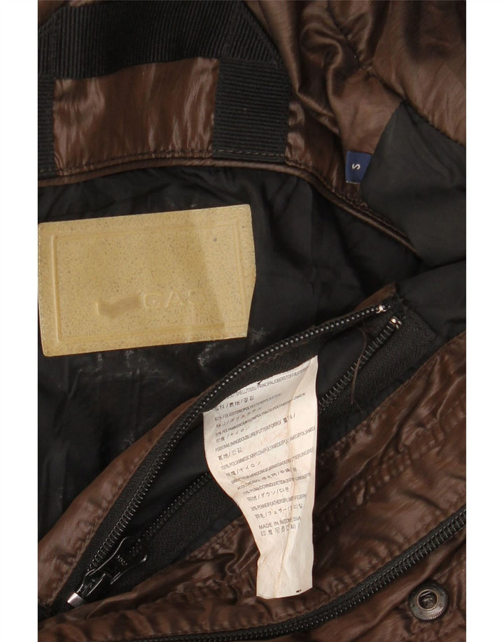 Ανδρικό μπουφάν Gas Hooded Bomber UK 36 Small Brown Polyester