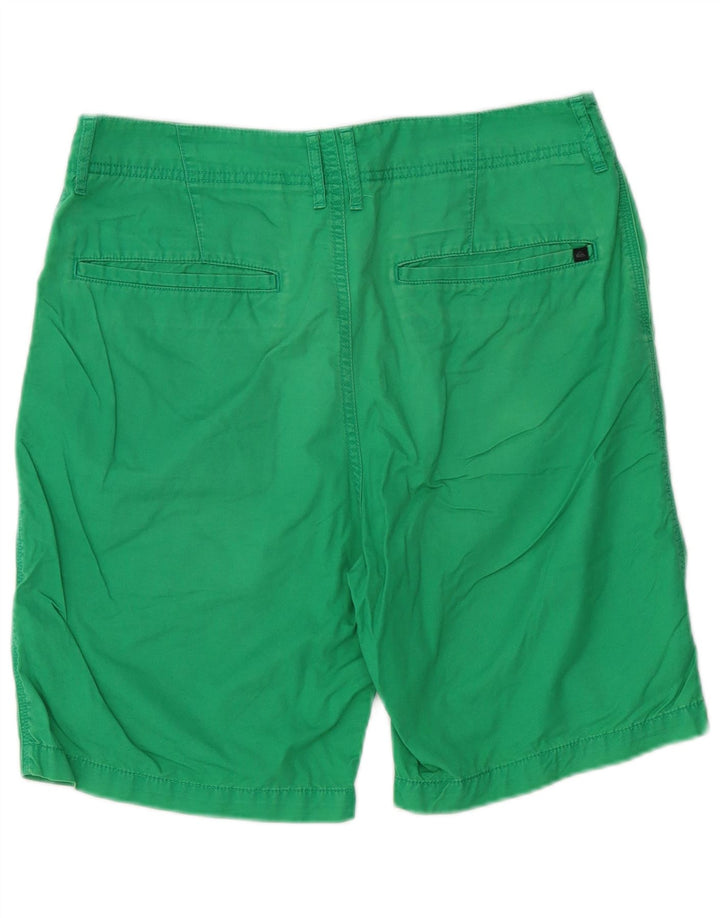Ανδρικό σορτς Chino Quiksilver W32 Μεσαίο πράσινο βαμβακερό