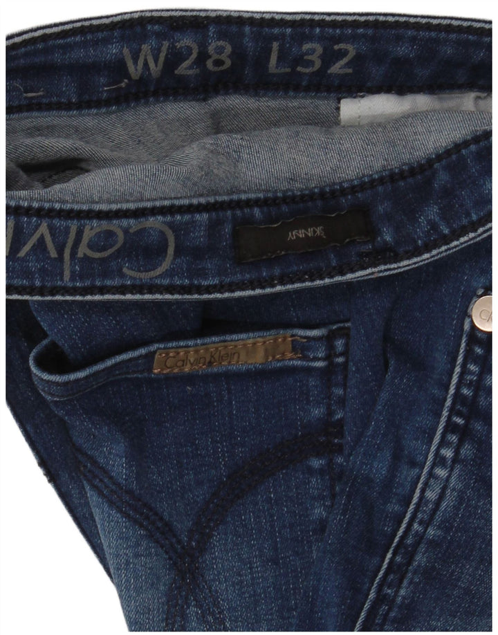 Γυναικεία Skinny Jeans Calvin Klein W28 L32 Blue