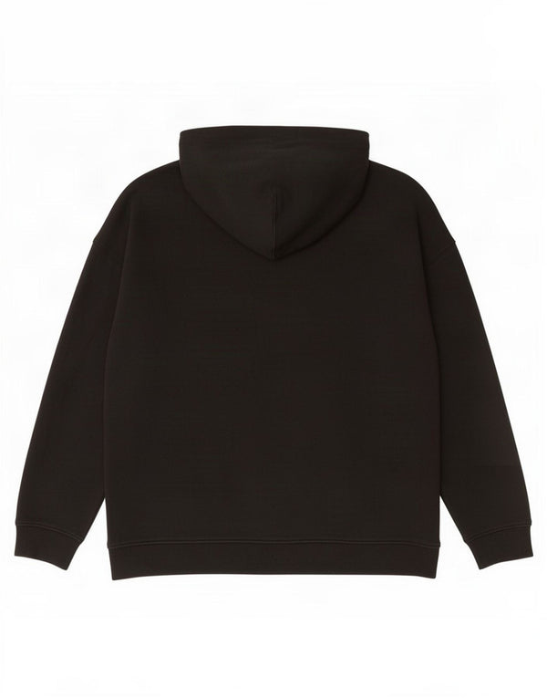 Levi's Womens Graphic Hoodie Jumper UK 22 3XL Black Cotton