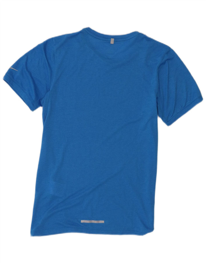 Ανδρικό μπλουζάκι Nike Dri Fit Μπλουζάκι από μικρό μπλε πολυεστέρα