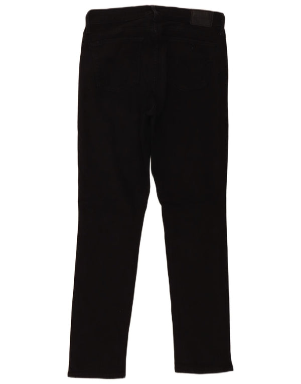 Levi's Womens 712 Slim Jeans W31 L30 Μαύρο βαμβακερό