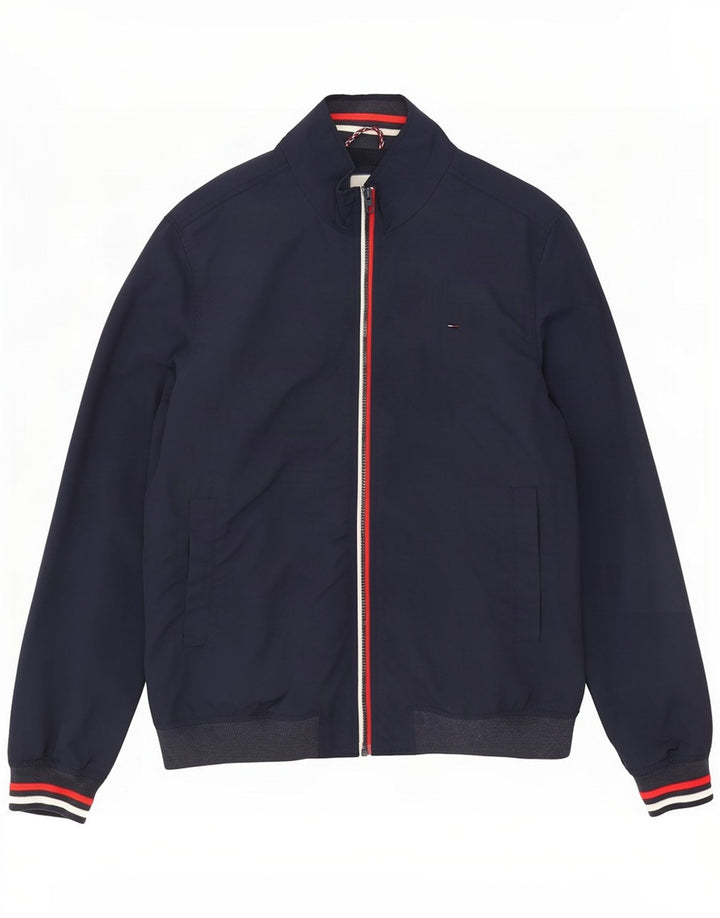 Ανδρικό μπουφάν Tommy Hilfiger UK 44 2XL Navy Blue Polyamide
