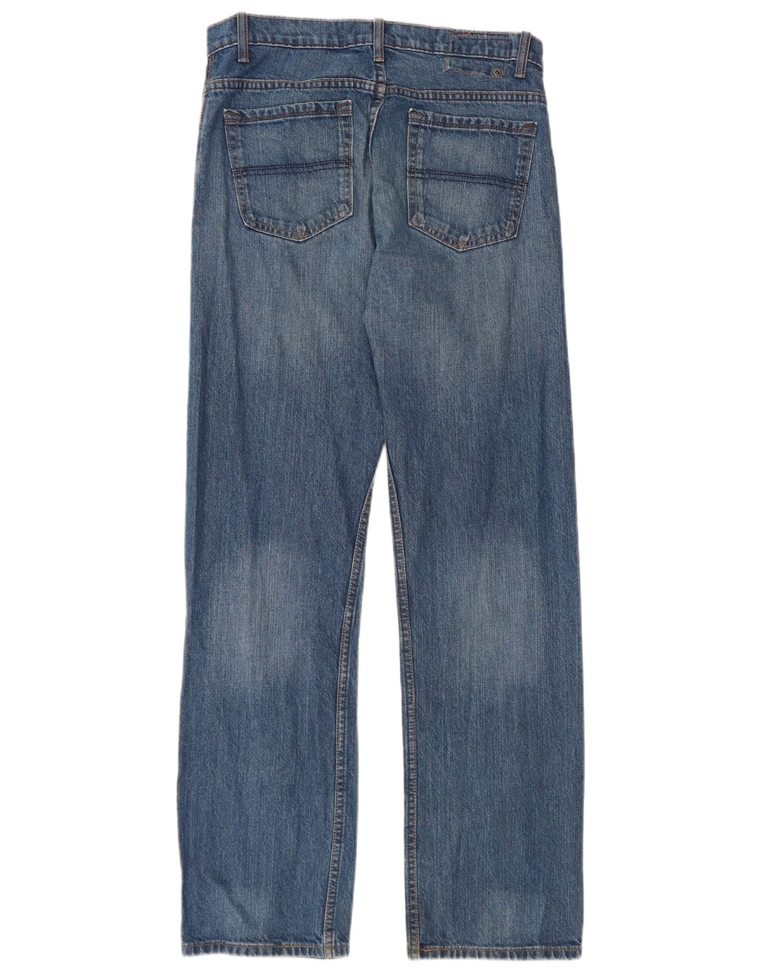 Ανδρικό τζιν Marks & Spencer Blue Harbor Straight W32 L33 Blue Cotton