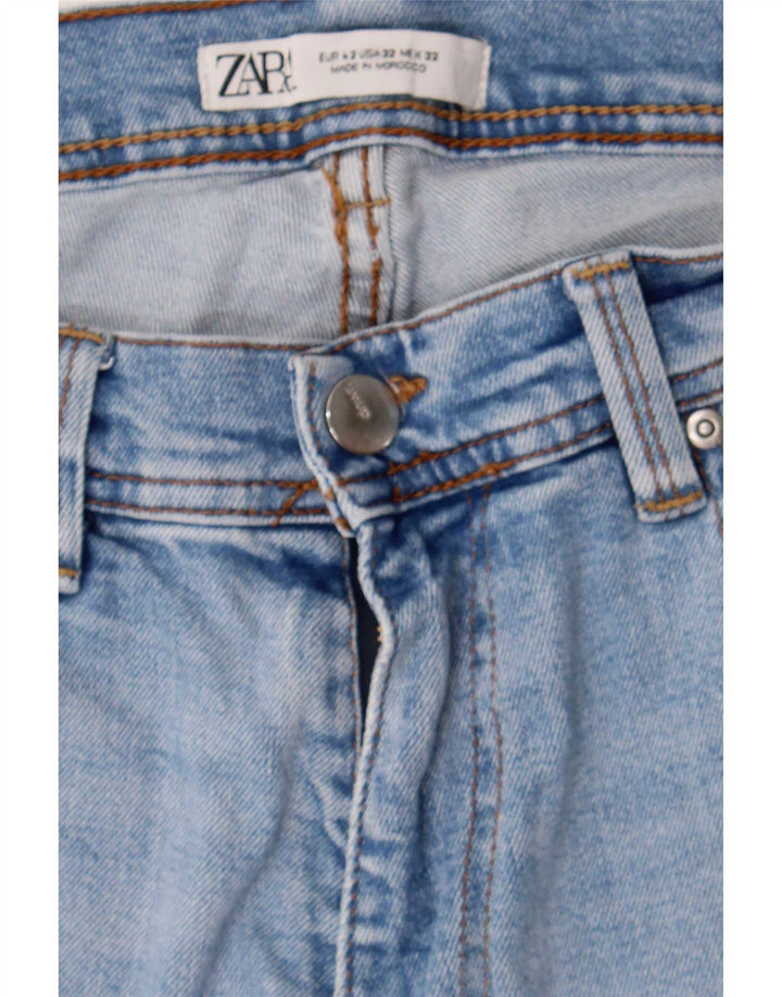 Zara Ανδρικό Slim Jeans EU 42 Large W32 L29 Blue