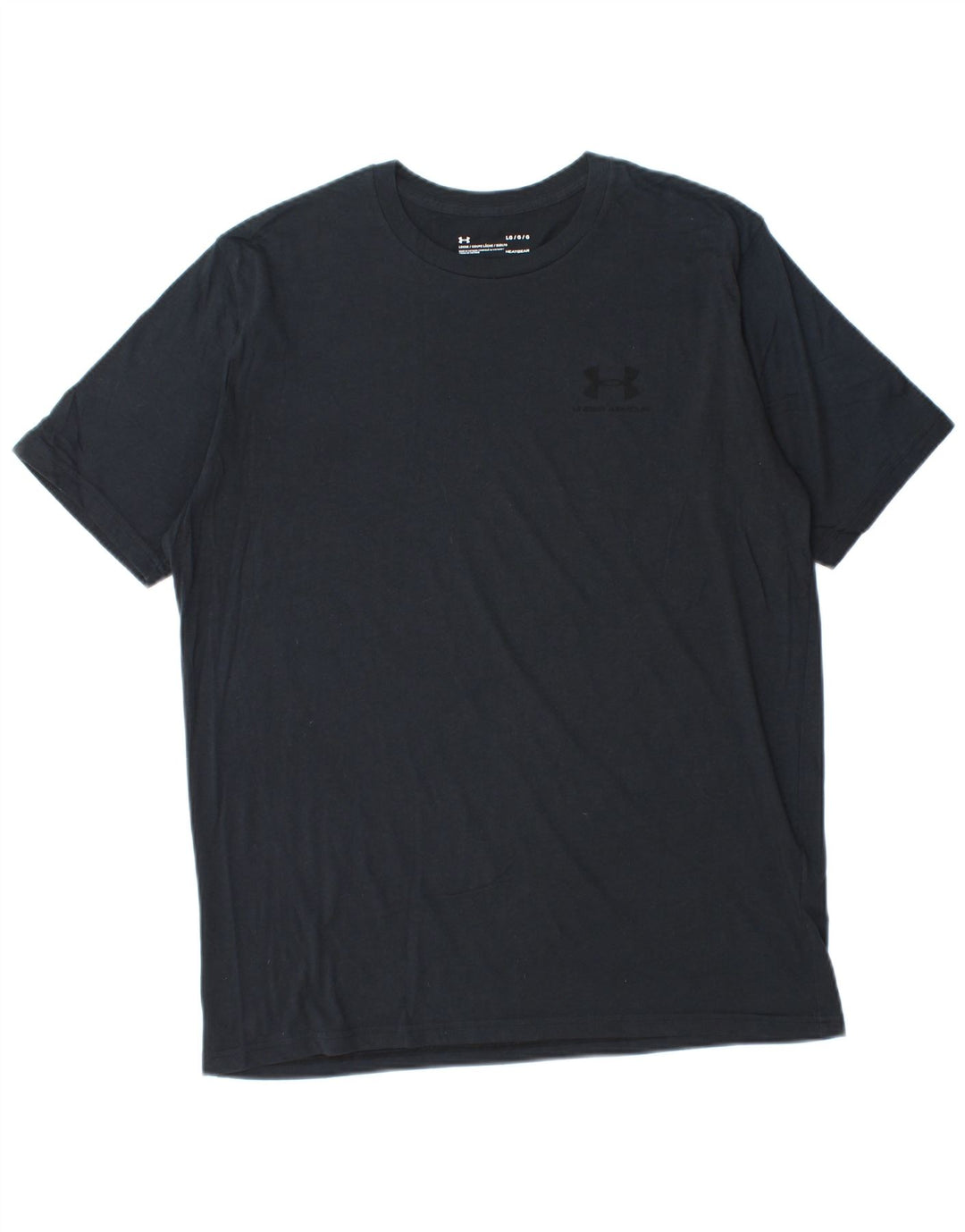 Ανδρικό μπλουζάκι UNDER Armour Heat Gear Top μεγάλο μαύρο βαμβακερό