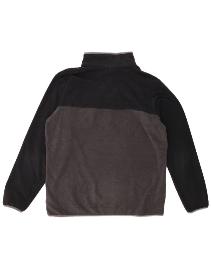 Columbia Ανδρικό λαιμό με κουμπιά Fleece Jumper Μεγάλο γκρι χρώμα πολυεστέρας