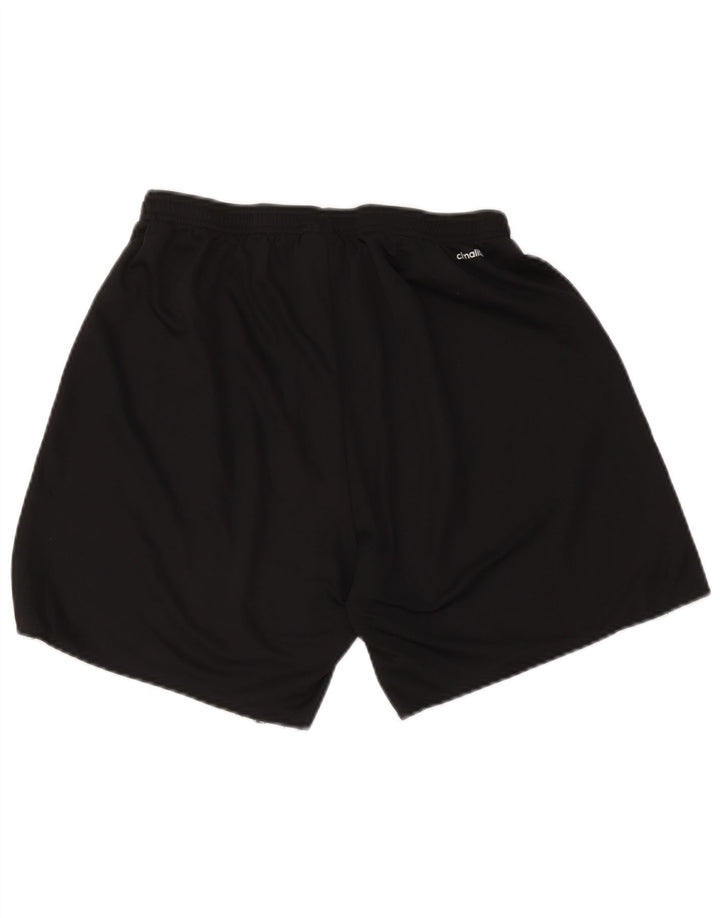 Ανδρικό σορτς Adidas Climalite Sport μεγάλο μαύρο πολυεστέρα