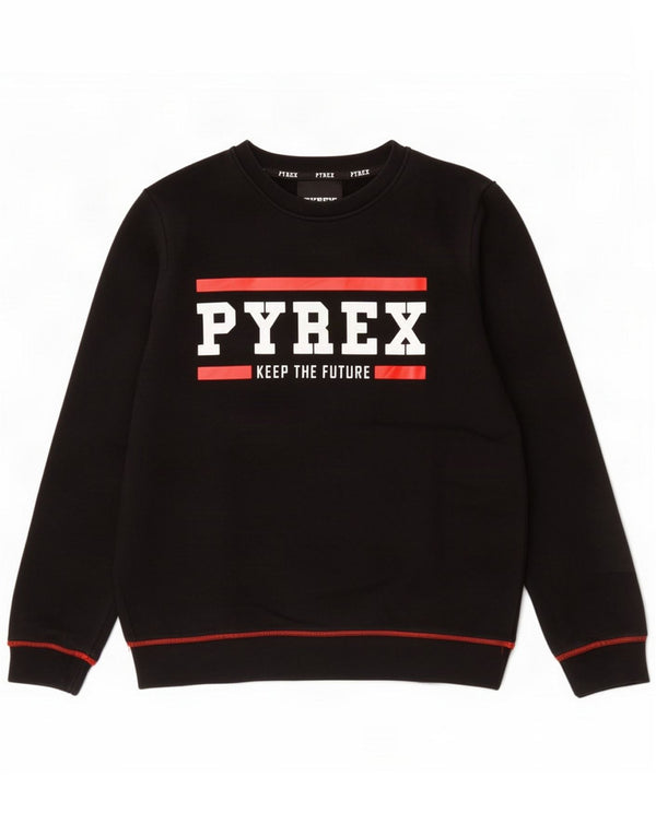 Graphic ανδρικό φούτερ Pyrex Jumper Medium Black Cotton
