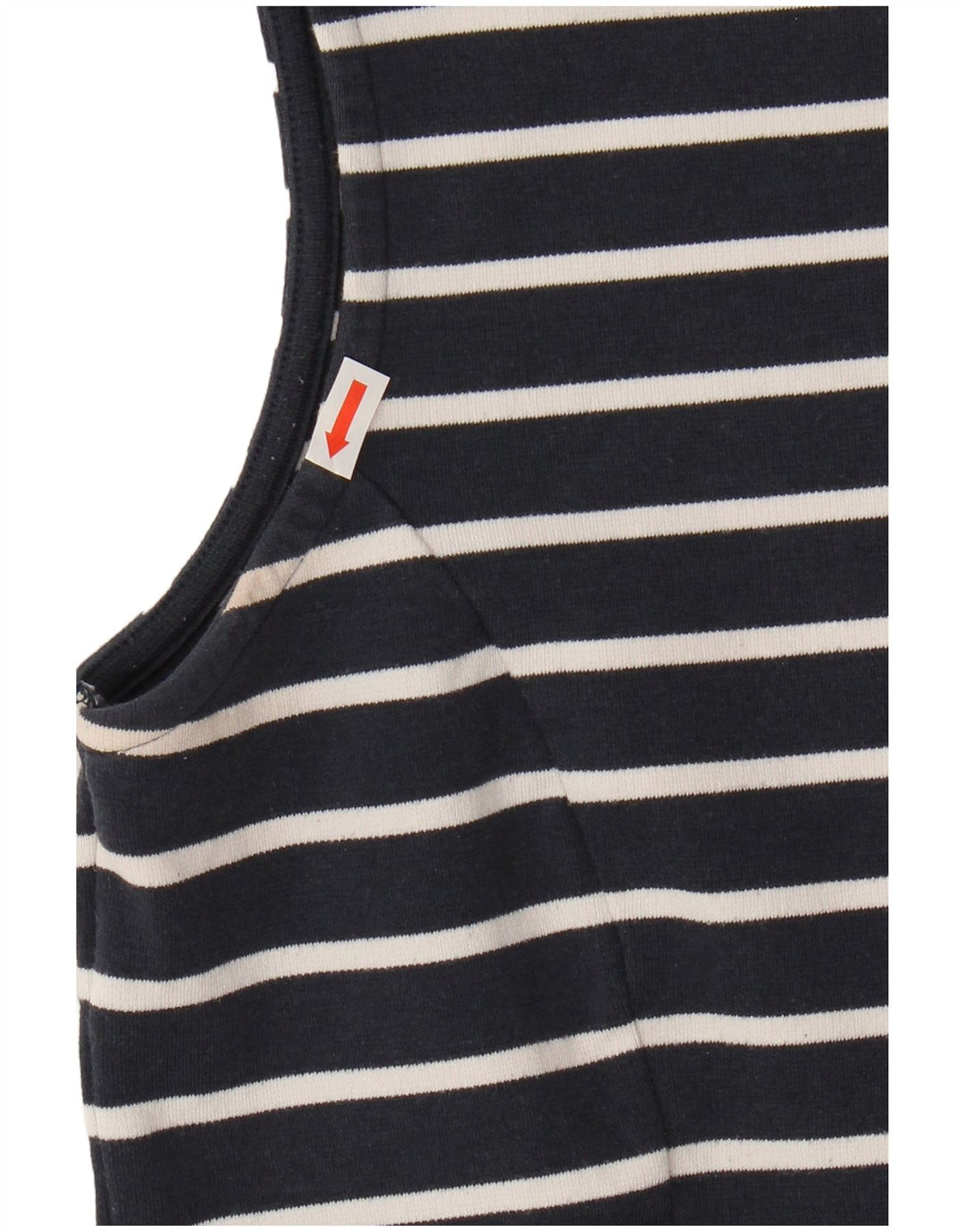 Jack Wills Γυναικεία Μπλούζα Τοπ UK 8 Small Navy Blue ριγέ ναυτικό